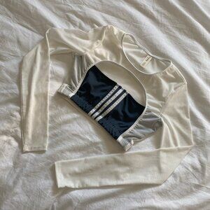 Frankie Collective Adidas Crop Top – Size M